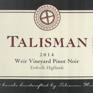 Talisman Weir Vineyard Pinot Noir 2014