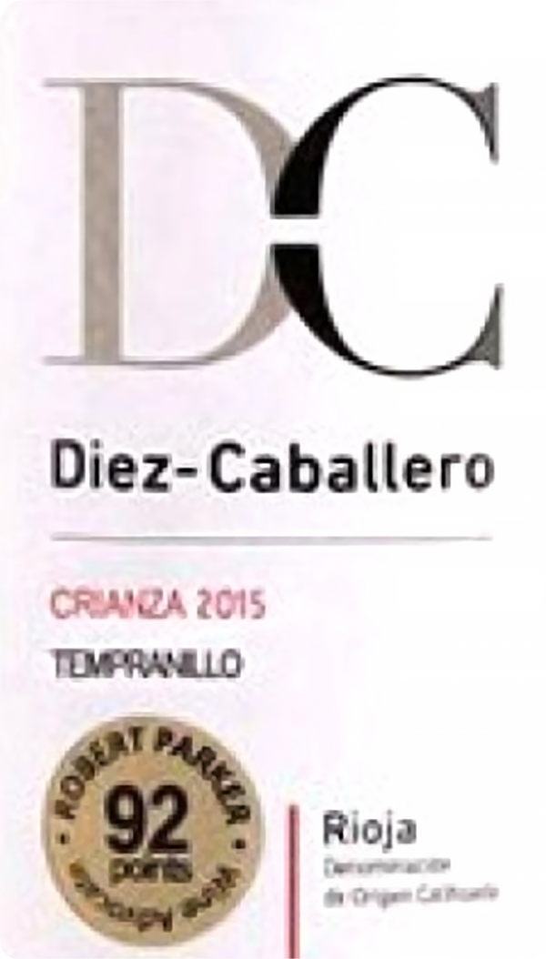 Diez Caballero Crianza Rioja 2015
