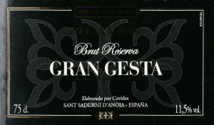 Gran Gesta Brut Reserve Cava