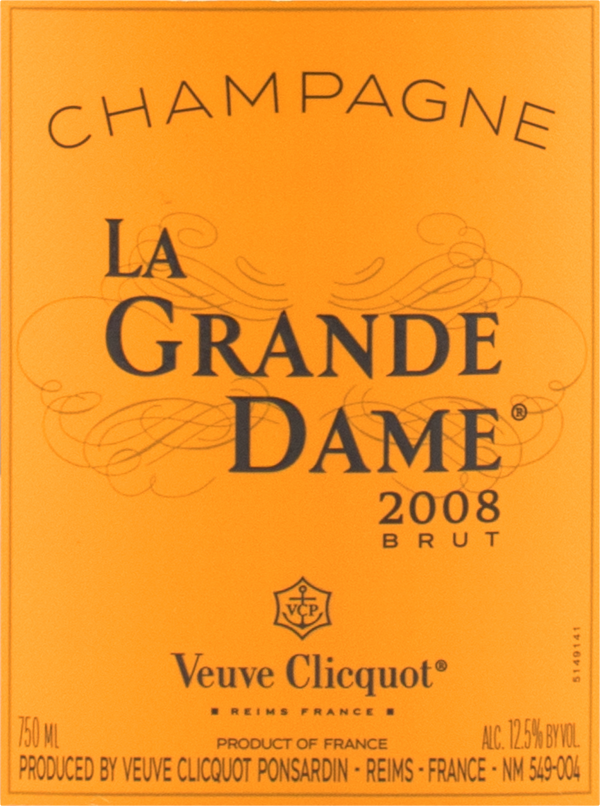 Veuve Clicquot La Grande Dame 2008