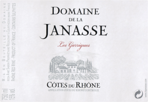 Janasse Cotes Du Rhone Les Garrigues 2017