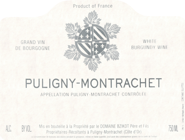 Bzikot Puligny Montrachet 2018