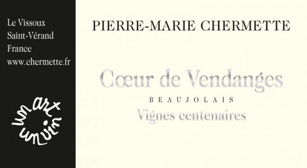 Pierre Marie Chermette Coeur De Vendanges 2018