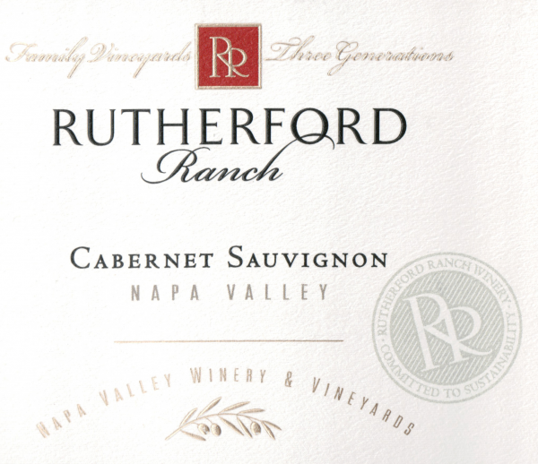 Rutherford Ranch Cabernet Sauvignon Half Bottle 2017
