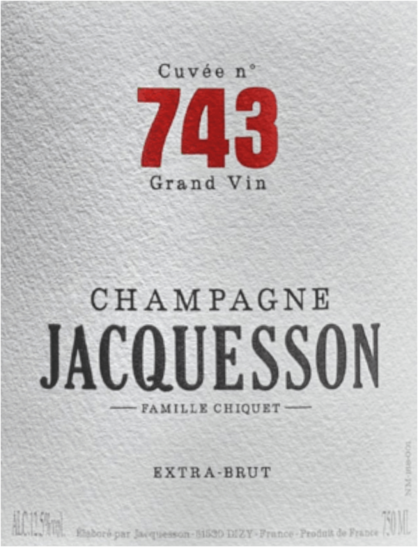 Jacquesson Brut Cuvee 743