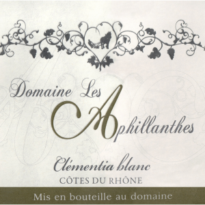 Domaine Aphillanthes Cotes Du Rhone Clementia Blanc 2019
