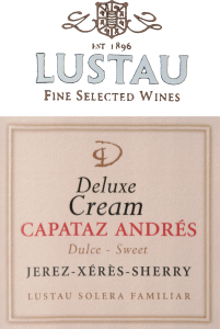 Lustau Deluxe Cream Sherry Capataz Andres