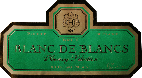 Baron Herzog Blanc De Blanc Brut Champagne