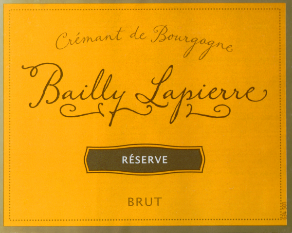 Bailly Lapierre Cremant De Bourgogne Reserve Brut Half Bottle