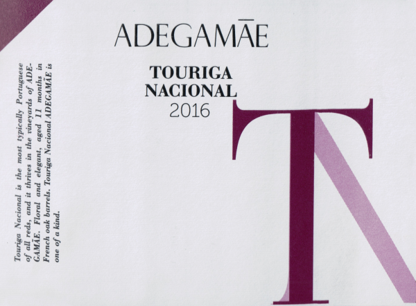 Adega Mae Touriga Nacional 2016