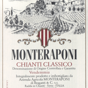 Monteraponi Chianti Classico Docg 2018