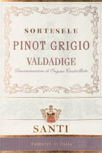 Santi Pinot Grigio Sortesele 2019