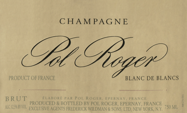 Pol Roger Blanc De Blancs 2012