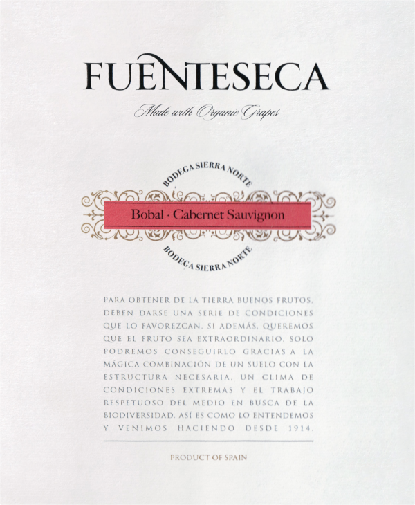 Fuenteseca Bobal Cabernet 2019