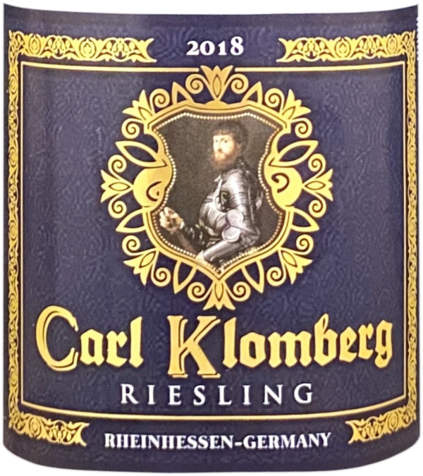 Carl Klomberg Sweet Riesling 2018