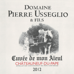 Pierre Usseglio Mon Aieul Chateauneuf Du Pape 2012