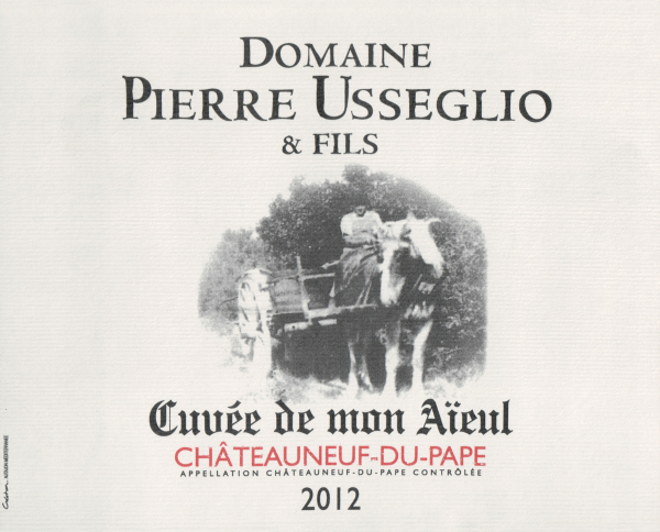 Pierre Usseglio Mon Aieul Chateauneuf Du Pape 2012