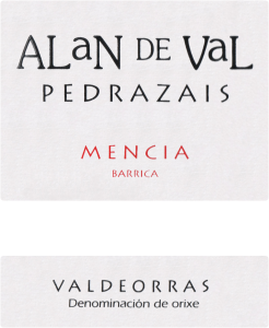 Alan De Val Valdeorras Pedrazain Mencia Barrica 2013