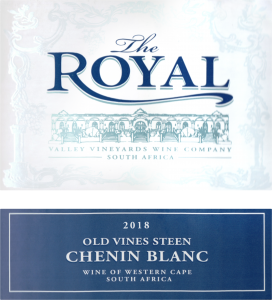 The Royal Old Vine Chenin Blanc 2018