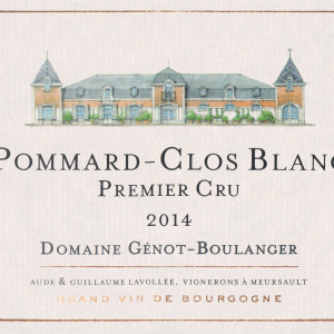 Domaine Genot Boulanger Pommard Clos Blanc 1er Cru 2014