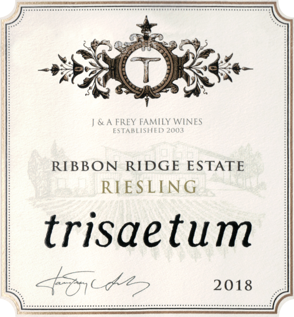 Trisaetum Riesling Ribbon Ridge 2018