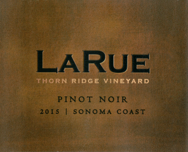 Larue Thorn Ridge Pinot Noir 2015