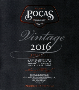 Pocas Vintage Port 2016