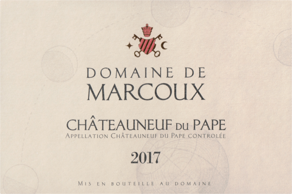 Domaine De Marcoux Chateauneuf Du Pape Rouge 2017