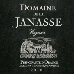 Janasse Viognier Principaute D'orange 2018