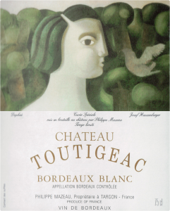 Chateau Toutigeac Bordeaux Blanc 2018