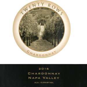 Twenty Rows Chardonnay 2016
