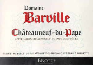 Domaine Barville Chateauneuf Du Pape 2017