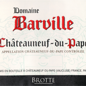 Domaine Barville Chateauneuf Du Pape 2017
