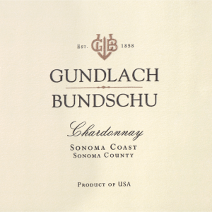 Gundlach Bundschu Estate Chardonnay Sonoma County 2018