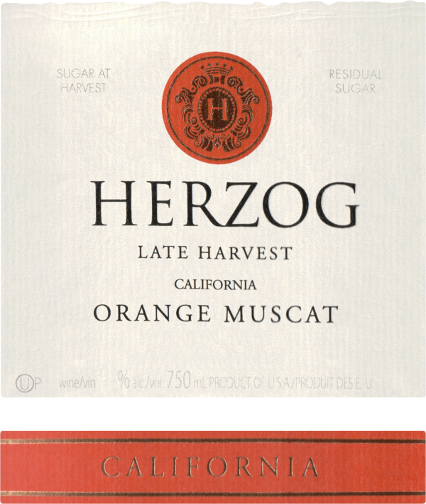 Baron Herzog Orange Muscat 2019