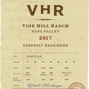 Vine Hill Ranch Cabernet Sauvignon 2017