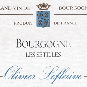 Olivier Leflaive Bourgogne Blanc Les Setilles 2019