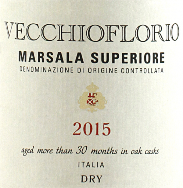 Florio Vecchioflorio Marsala Dry 2015