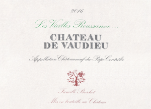 Vaudieu Chateauneuf Du Pape Vieilles Roussane 2016