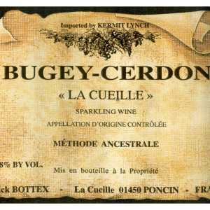 Patrick Bottex Bugey Cerdon La Cueille