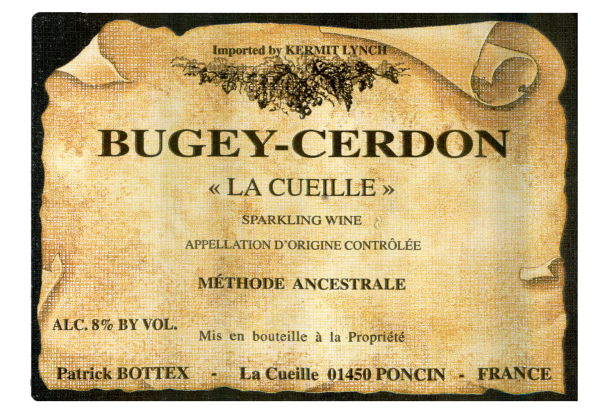 Patrick Bottex Bugey Cerdon La Cueille