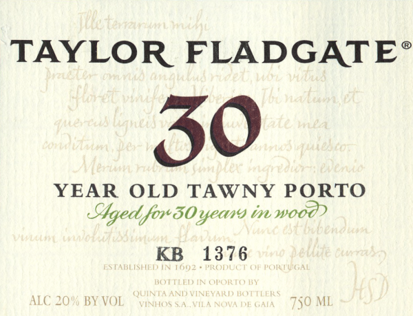 Taylor Fladgate 30 Year Tawny Port