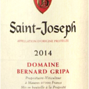 Bernard Gripa Saint Joseph Rouge 2014