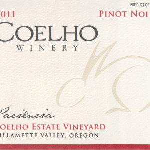 Coelho Winery Paciencia Pinot Noir 2011