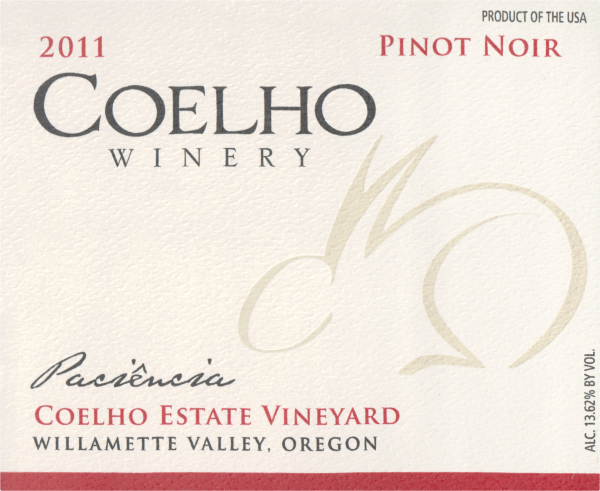 Coelho Winery Paciencia Pinot Noir 2011