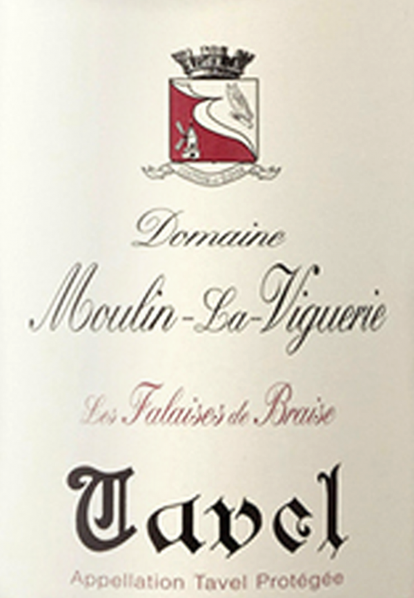 Domaine Moulin La Viguerie 'les Falaises De Braise' Tavel Rose 2019