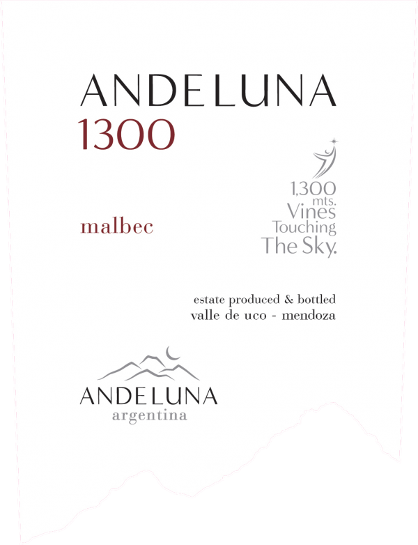 Andeluna Cellars 1300 Malbec 2019