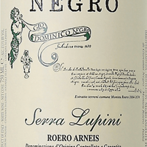 Angelo Negro Roero Arneis Serra Lupini 2019