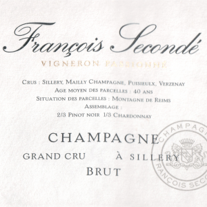 Francois Seconde Grand Cru Champagne