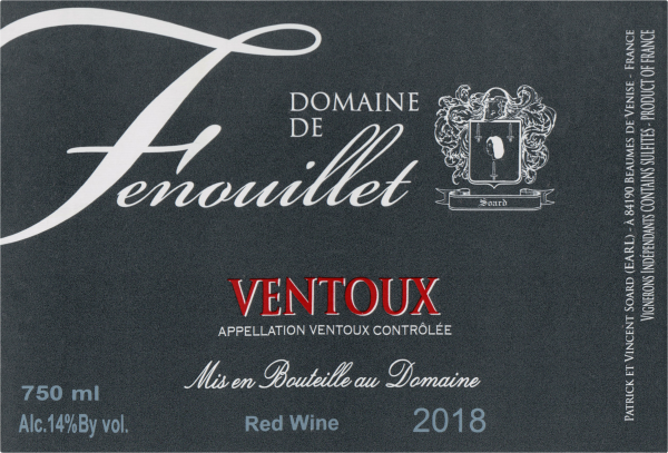 Domaine Fenouillet Ventoux Rouge 2018